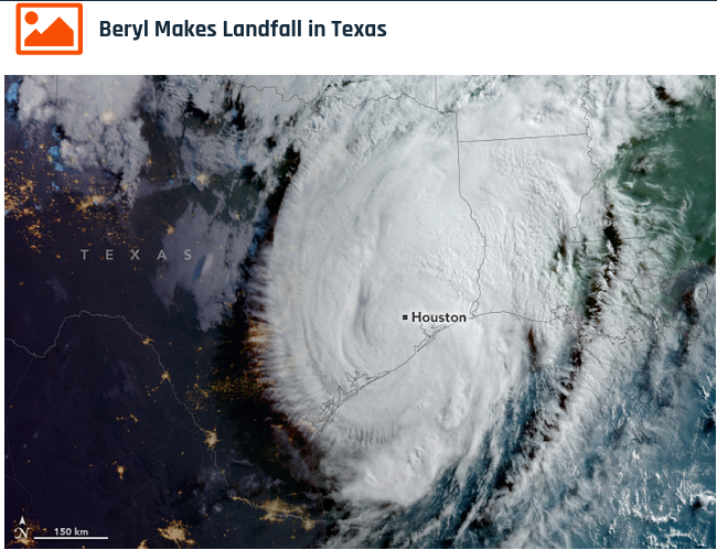 Catastrophic Tropical Storm Beryl Devastates Texas: Over 2 Million Without Power and Multiple Fatalities