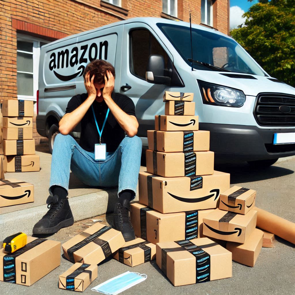 Amazon driver throws packages: Shocking revelations about stressful holiday rush